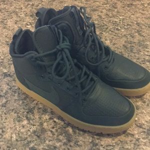 Nike hightop gum bottom Air Force ones